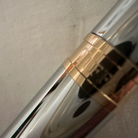 Tiffany & Co Sterling Silver With Gold Vermeil Ballpoint Pen - Picture 4 of 4